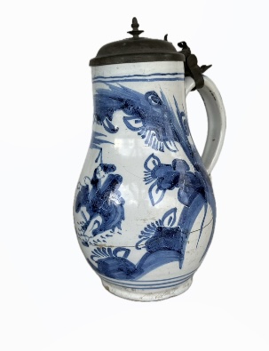 hanau beerstein blue white c1790