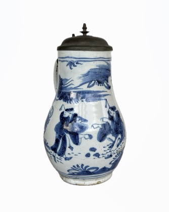 hanau beerstein blue white c1740