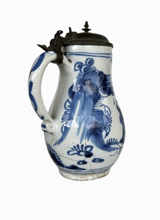 hanau beerstein blue white c1740