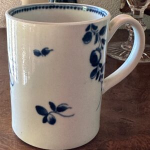 Caughley-blue-white-mug-c1765-