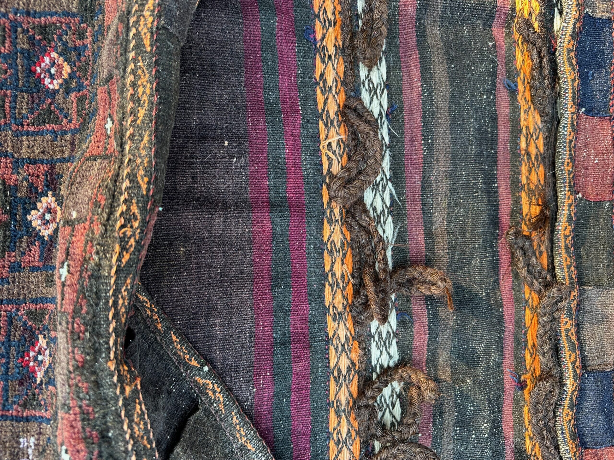 Antique Persian Baluch Saddlebag - Image 5