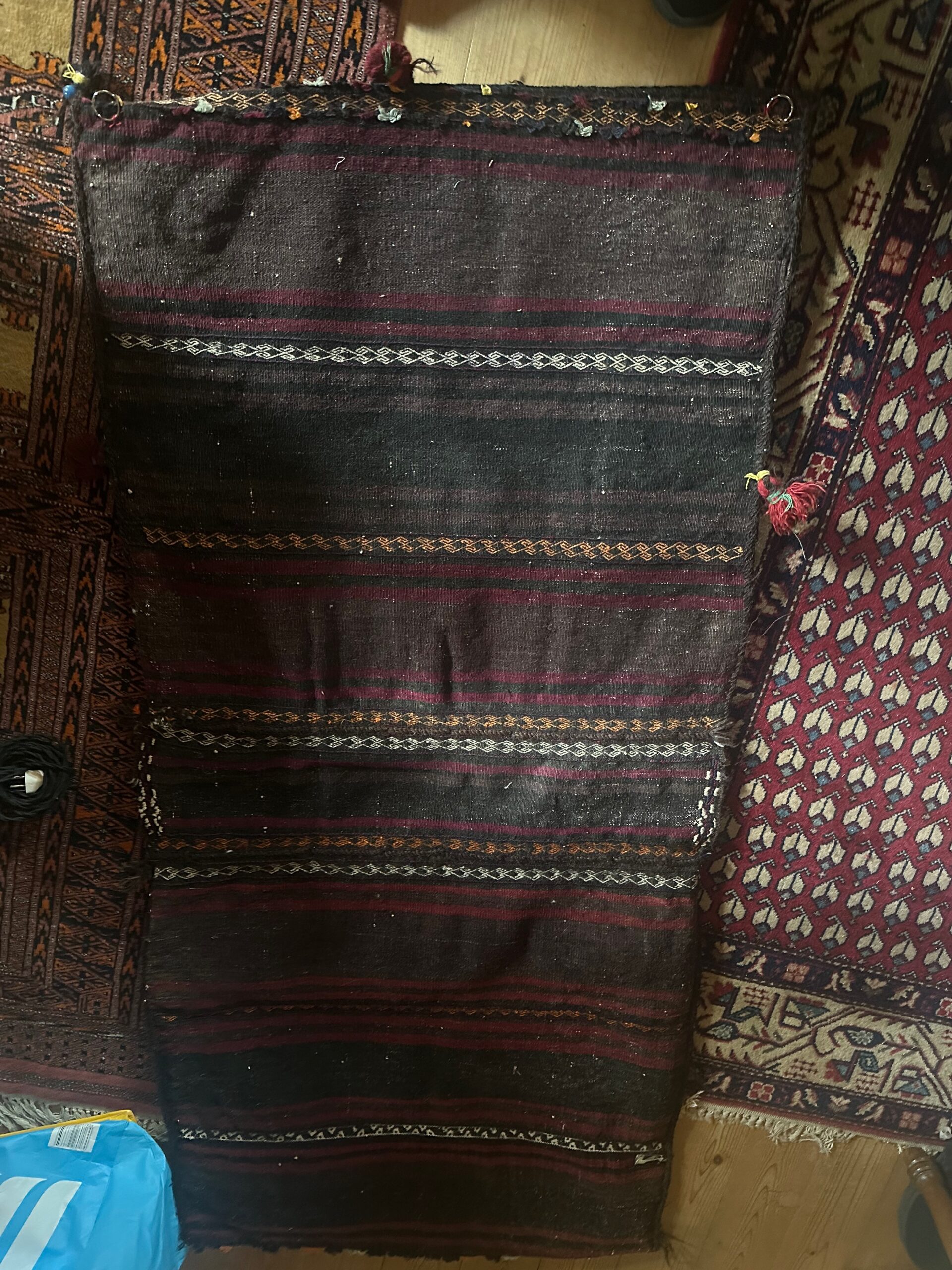 Antique Persian Baluch Saddlebag - Image 8